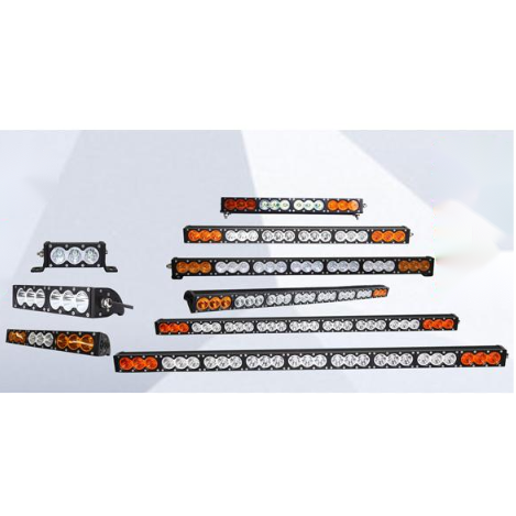 Aurora Dual Color Single Row 4WD Barra 4x4 Car Offroad LED Light Bar for Carros Truck Lighting