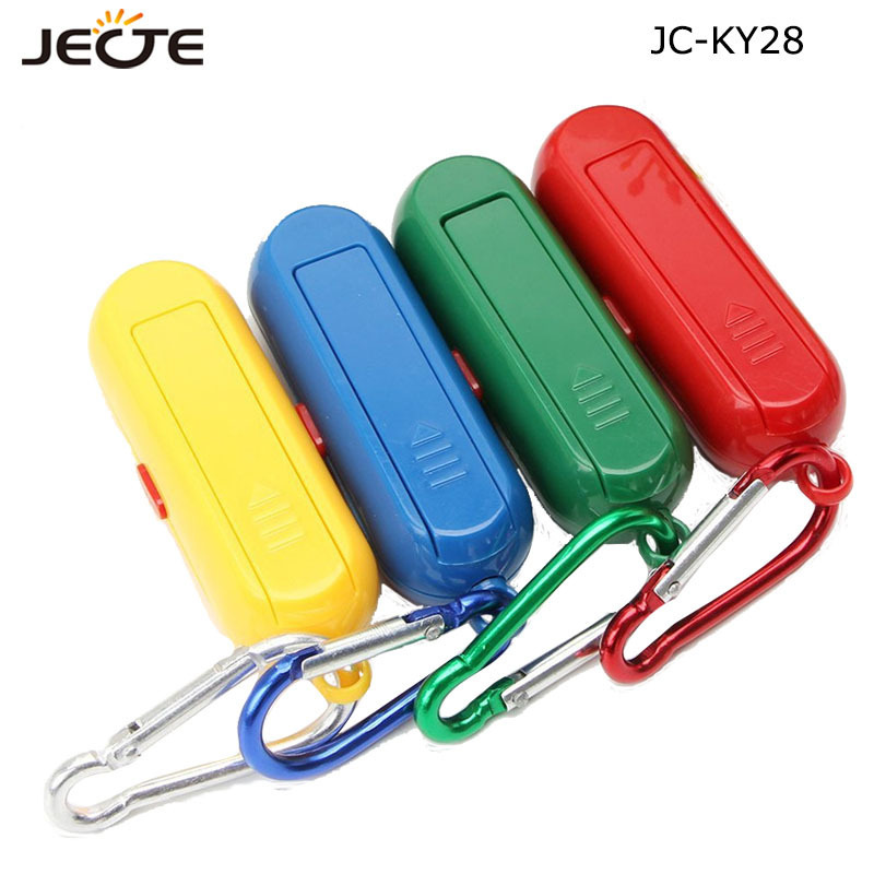 Plastic Popular Portable Mini COB led flashlight keychain Handy Lamp Carabiner led keychain For Home Camping Outdoor Emergencies