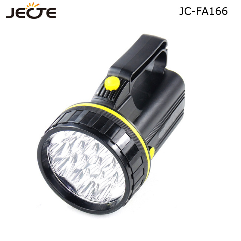 long distance handheld Flashlight ABS plastic outdoor hunting searchlight LED portable search light LED FOCUS LIGHT