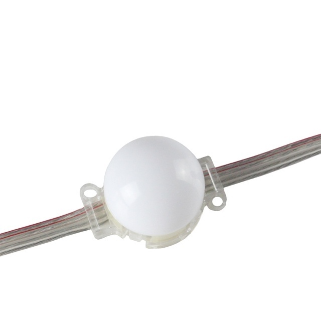 Multicolor 12V Point Source pixel Dot 30Mm Milky Cover Belt Patta Smart Rgb  led point light