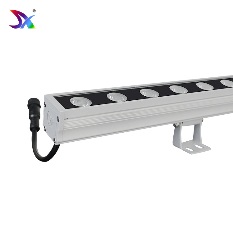 Bridge Building Lighting Outdoor 24V RGB DMX512 led Wall Washer Aluminum Led Linear Light bar