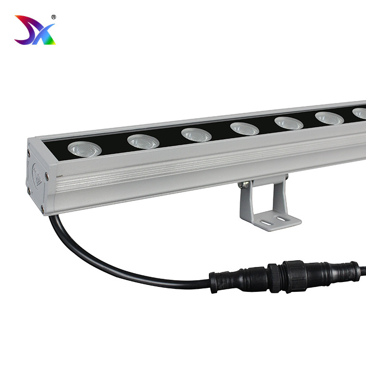 Bridge Building Lighting Outdoor 24V RGB DMX512 led Wall Washer Aluminum Led Linear Light bar