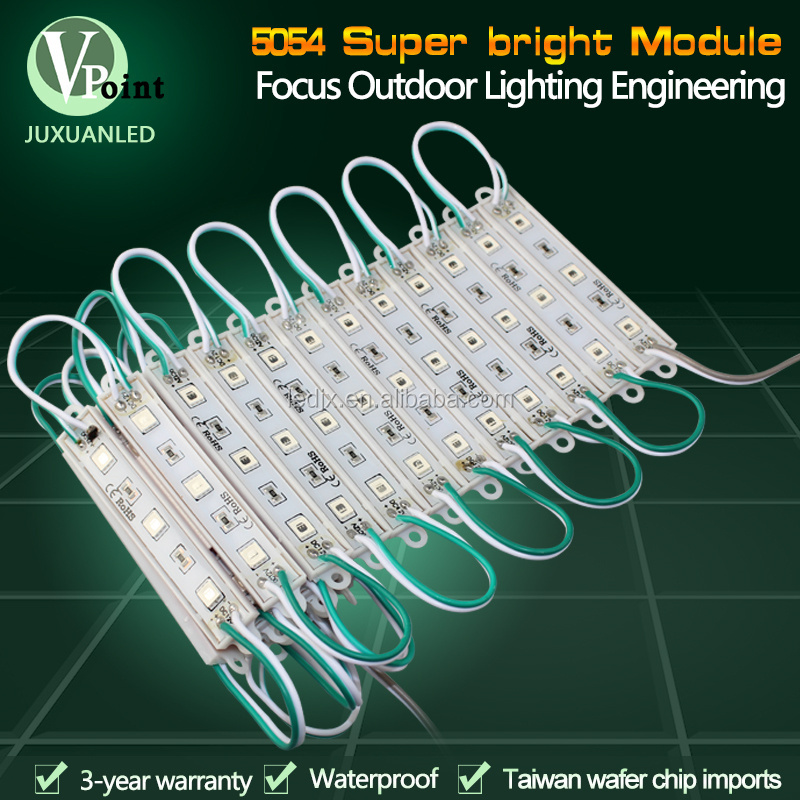 Shenzhen factory 5054 chips led driver injection light module with ce rohs