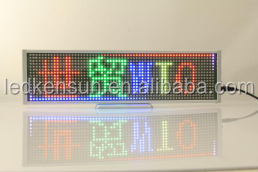 KENSUN LED Car sign display 12V Remote Control Portable Programmable Message scrolling display board