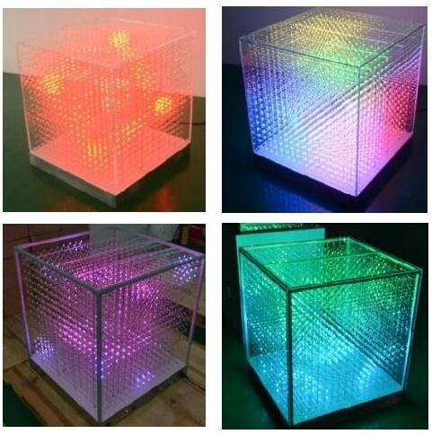 P40mm Voxel Led Display 3D Cube led lighting Display