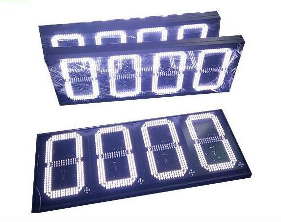 Wholesale Price 88.88 led petrol price sign gas station 12inch digital number Sign