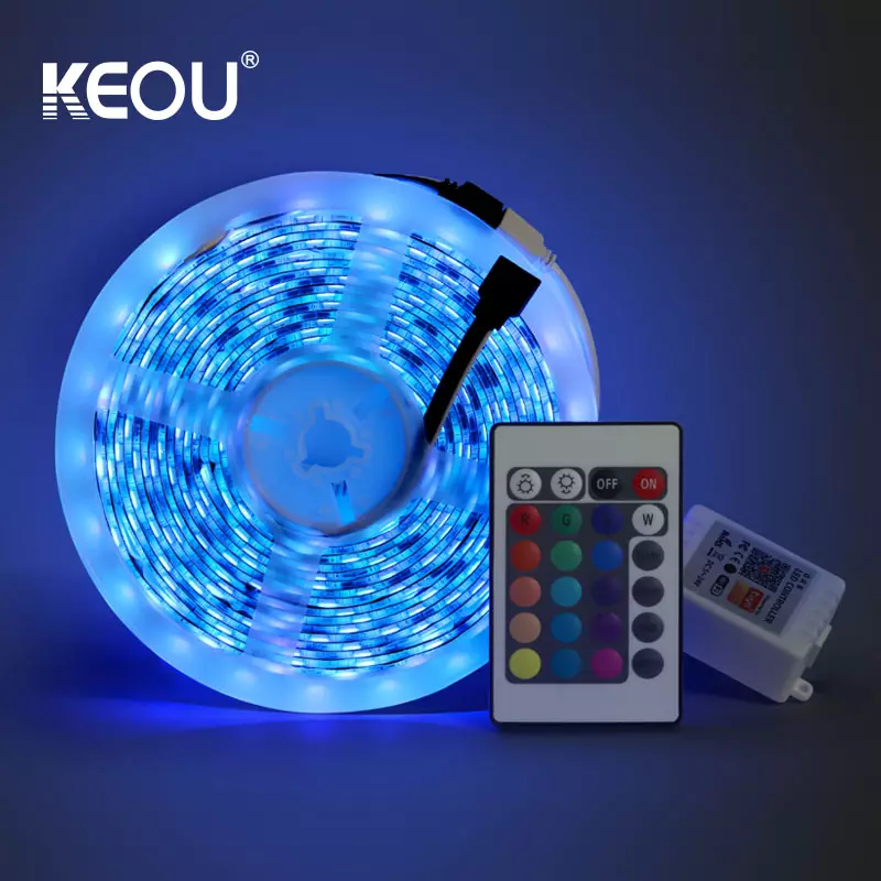 LED smart light strip RGB can be cut KEOU smart light strip red yellow blue light strip