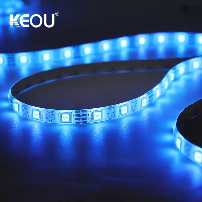 LED smart light strip RGB can be cut KEOU smart light strip red yellow blue light strip