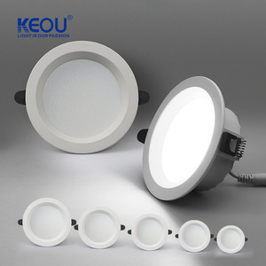 Adjustable led downlight white color anti glare spot lights ceiling down light