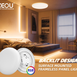 KEOU back light 7 inches slim panel led pane light backlit panel back-lit panel with up lighting