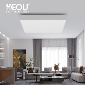 KEOU Slim  9" Square Led Flush Mount Ceiling Light Square Led Panel Light for Home