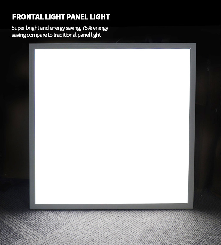 Hotel Office Light Recessed Surface Mount 2X2Ft Led Flat Panel Lighting, Drop Ceiling Light