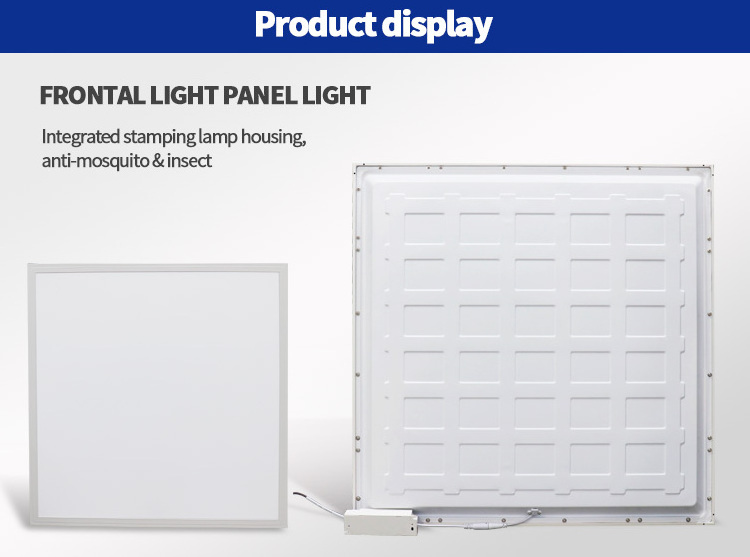 Commercial 2X4 2X2 Flat Led Light Ceiling Panel Light Fixture For Office