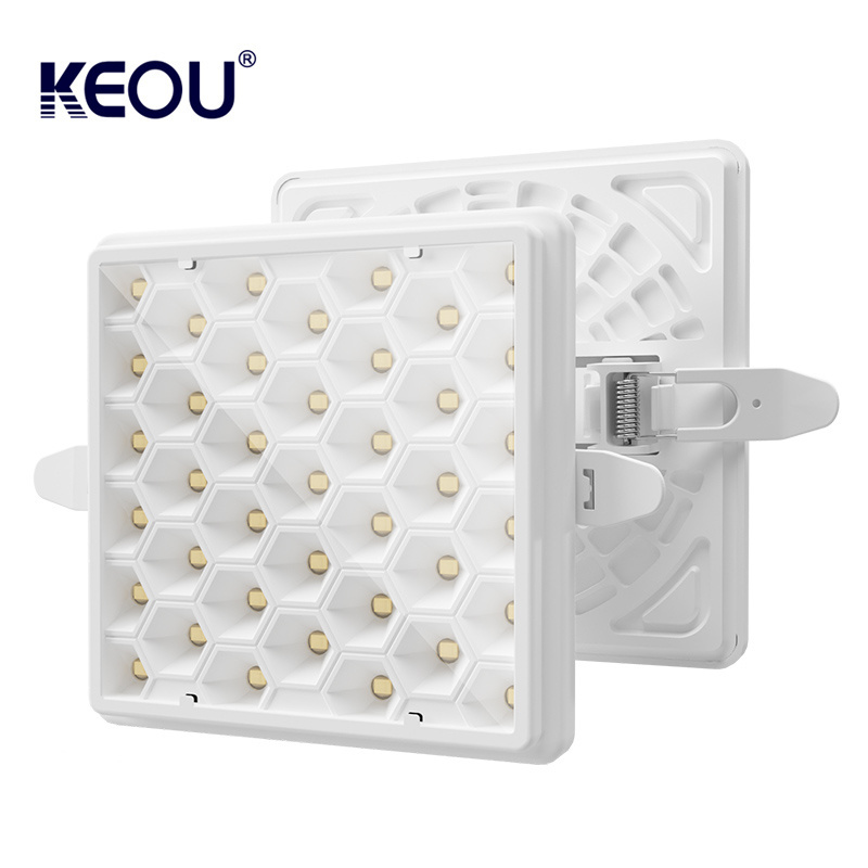 UAE Hot Deals non-fixed ceiling Hexagon anti-glare square Indoor Light Panel Ceiling Light