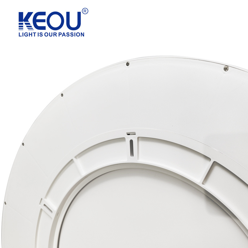 KEOU CE CB certificate 18W 24W 32W 40W 50W 70W ABS plastic indoor and outdoor ceiling light