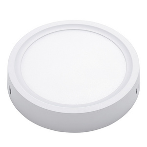 Factory direct office indoor SASO CE aluminum 18 watt smd 2835 surface mounted lamp 18w round led panel light ceiling