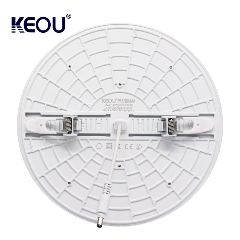 smart ceiling lamp trimless recessed panel light frameless led light led panel light