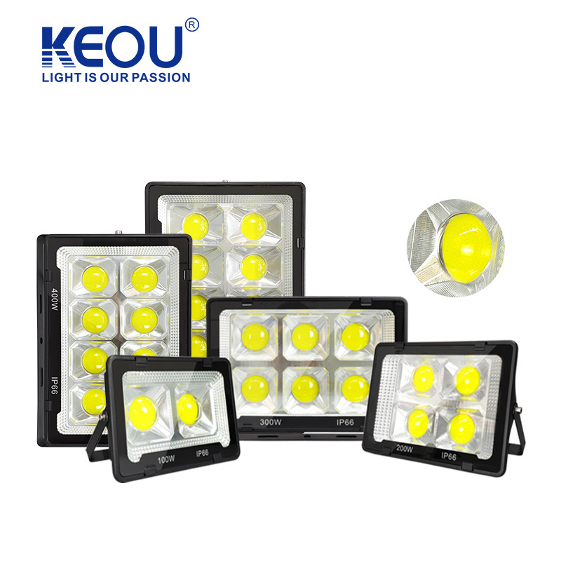 KEOU 100W 200W 300W 400W 500W Outdoor Light Garden Flood Spotlight Lighting