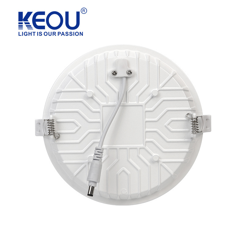 KEOU Round Trimless recessed round 24W recessed ceiling light 6 inch