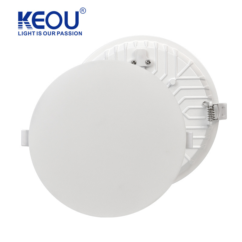 KEOU Round Trimless recessed round 24W recessed ceiling light 6 inch