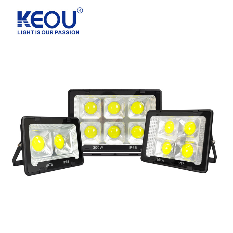 KEOU 100W 200W 300W 400W 500W Outdoor Light Garden Flood Spotlight Lighting