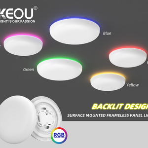 KEOU New Design Patent Product Backlit Atmosphere Light Night Light Super Bright Panel Light