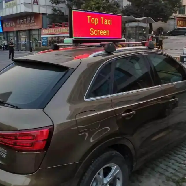 taxi top led display taxi advertising screens LED taxi display  Car led display screen