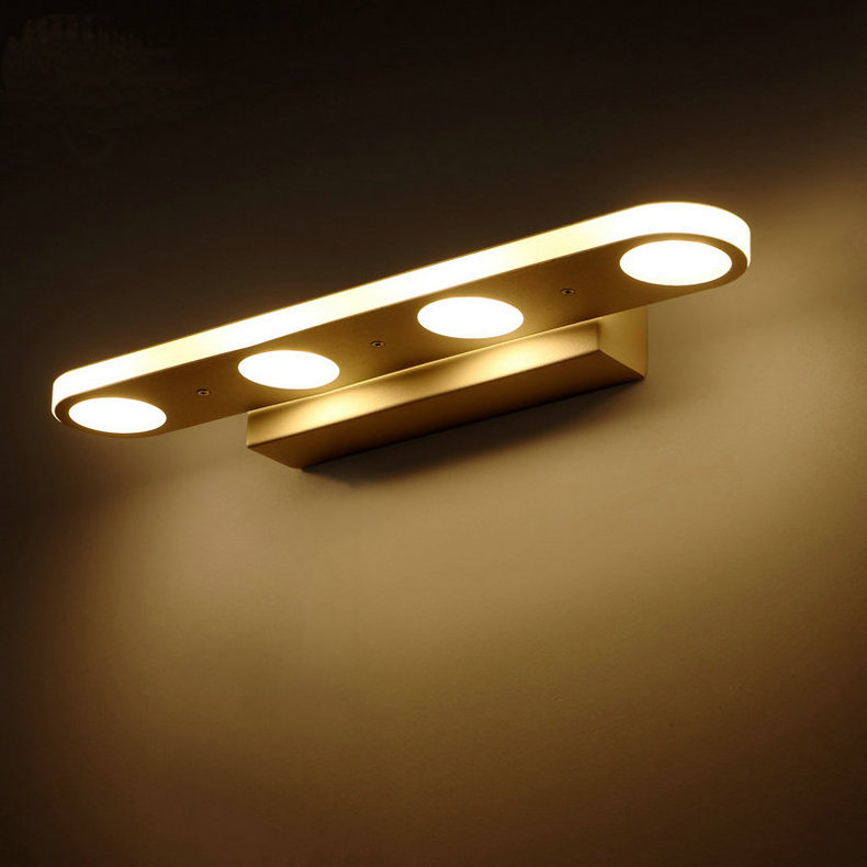 380mm hotel bathroom wall led mirror lamp