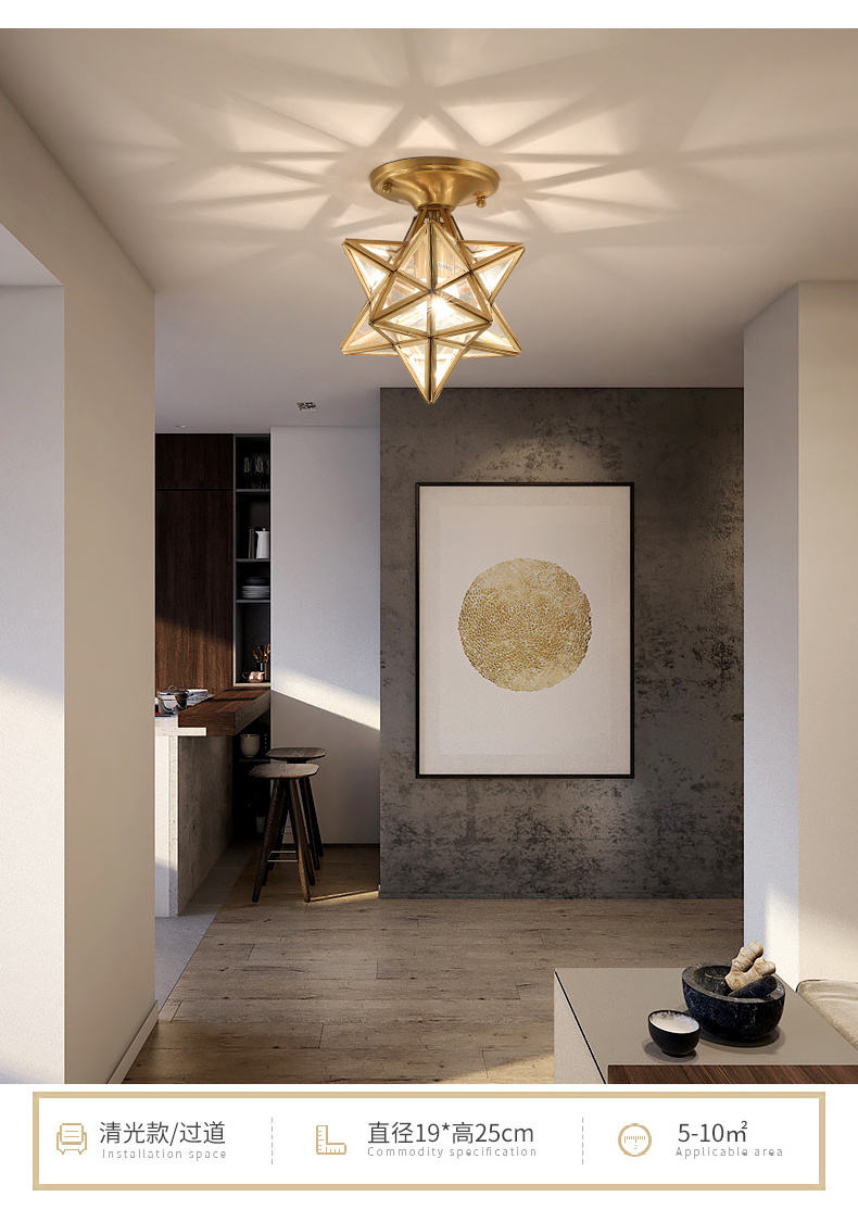 star  Modern LED Aisle Ceiling  Lighting Led Surface Mounted for Bedroom Living Room Corridor Light Balcony Lights