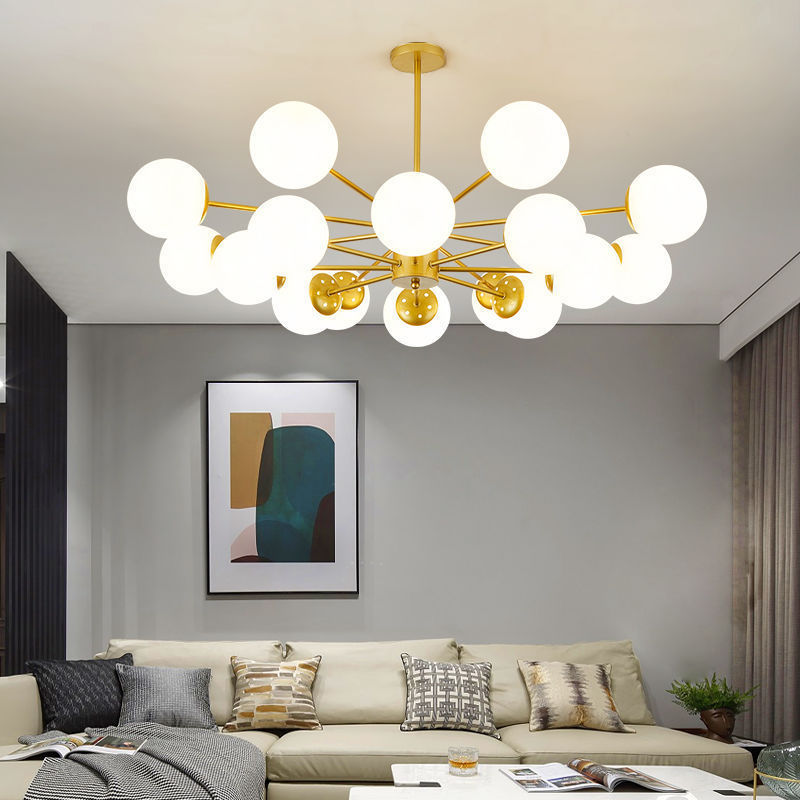 modern home magic bean glass ball chandelier lighting fixtures chandeliers living room bedroom ceiling chandelier pendant lights