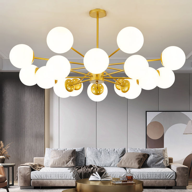 modern home magic bean glass ball chandelier lighting fixtures chandeliers living room bedroom ceiling chandelier pendant lights