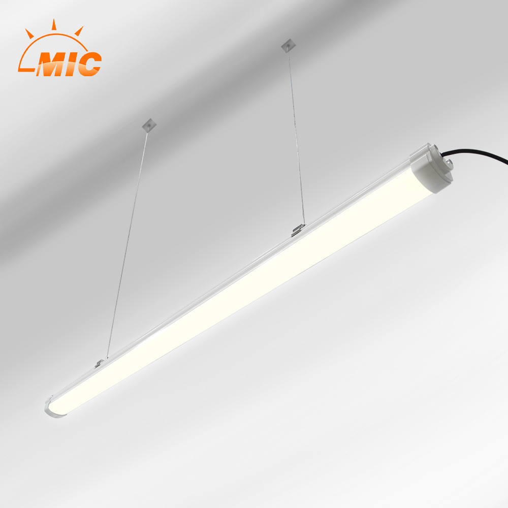 Factory 3-year warranty IP66 commercial led triproof light AC 20W 30W 40W 50W shop light led batten light