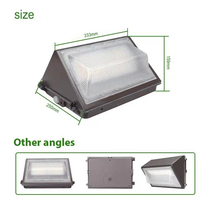 Factory Economical Outdoor wall pack LED light 25W 50W 75W 100W 120W outdoor wall light