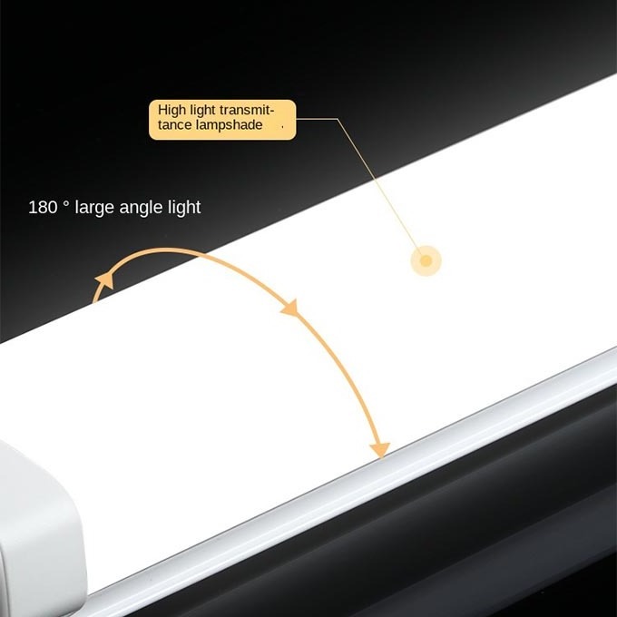 DLC SAA CE approved led tri-proof light 40W IP65 LED Fixture 4ft Tri Proof Light IP65 Triproof Light Fitting