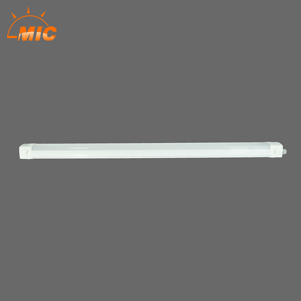 MIC Vapor-tight Linear LED Garage Tube Light Vapor Tight Waterproof Fixture Dimmable IP66 LED tri-proof light