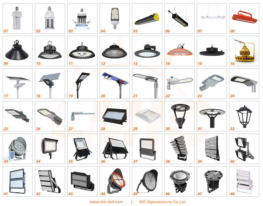 MIC good prices outdoor waterproof IP66 grade 50W 100W 150W 200W 300W economical LED street light