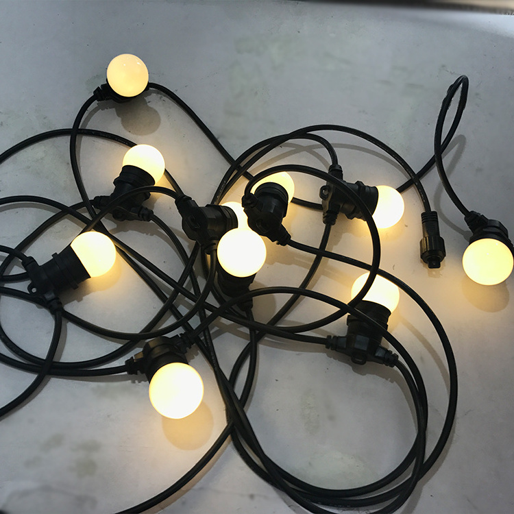 E27 Globe Light Bulbs LED belt light Patio festoon lighting for Holiday Garland Christmas decorations