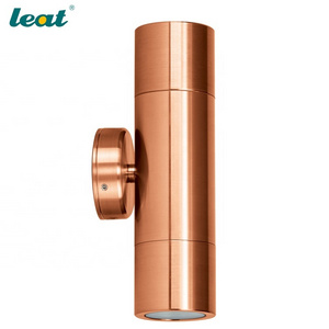 Copper Outdoor Up Down Wall Lights IP65 Exterior Garden Porch Lights