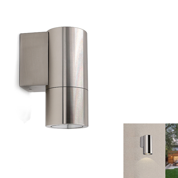 Design Surface Mounted Stainless Steel Down Wall Light Outdoor Lights Fixtures Led Wall Spot Lamp