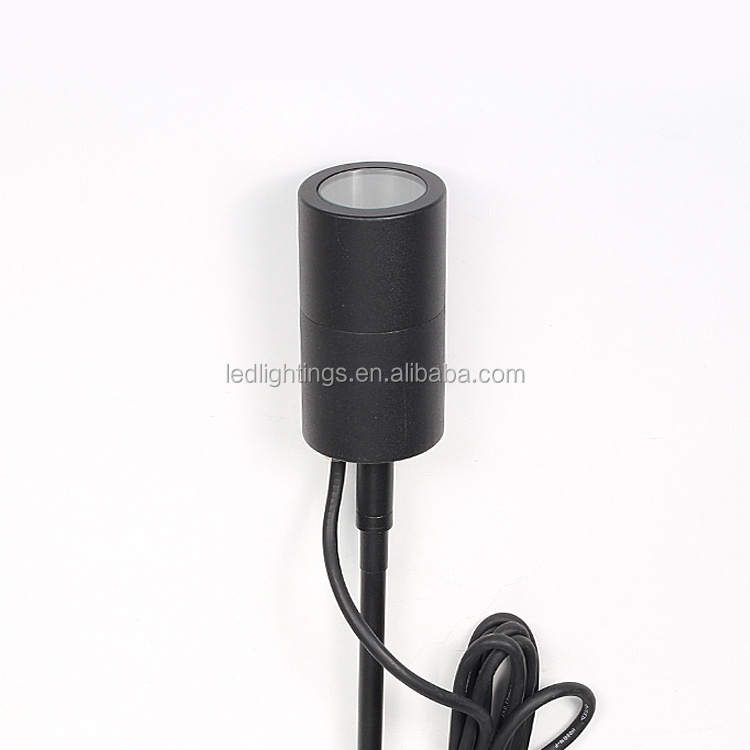 Led garden spot light 12v bollard round spike light exterior