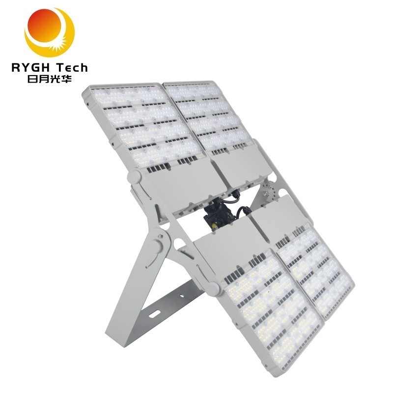 CE 220V AC IP66 High Power SMD LED Flood Lamp Reflector 130lm/w Large Module 960W 1000W LED Stadium 1000w led lamp Light