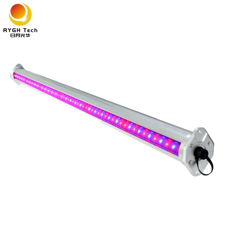 Greenhouse Inter canopy IP66 Inter lighting Tube 4ft Bar inter plant 50W supplemental led  Grow Light led inter light