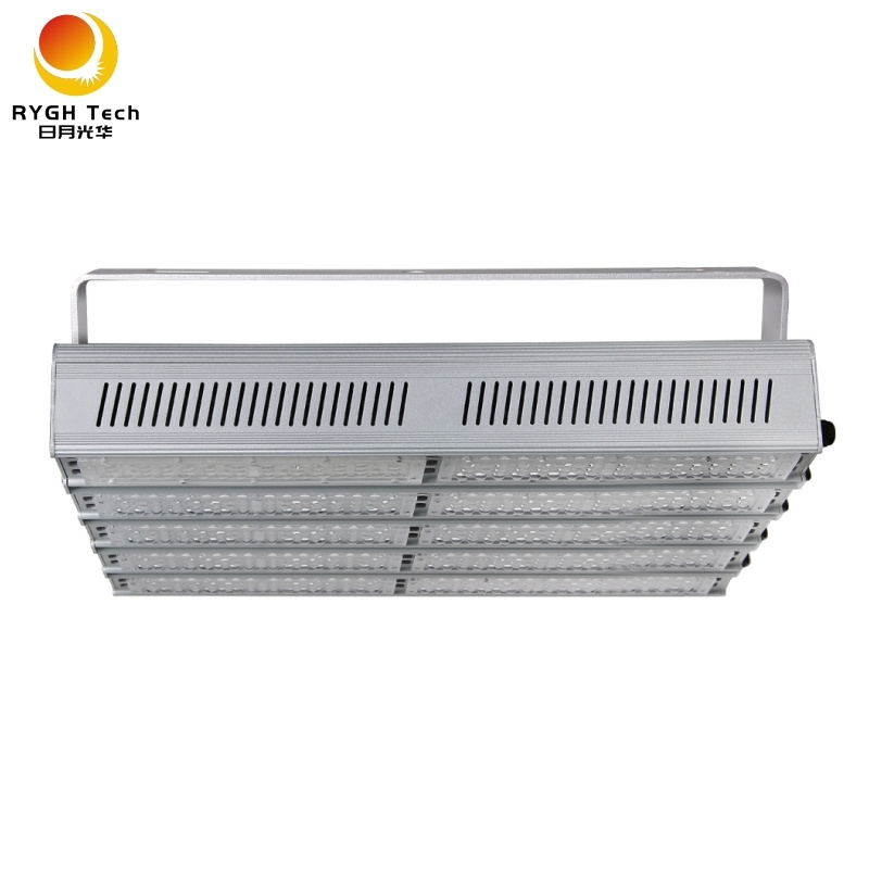 500w 65000lm 30 60 90 degree IP65 IK08 warehouse emergency battery pack motion sensor led linear high bay light