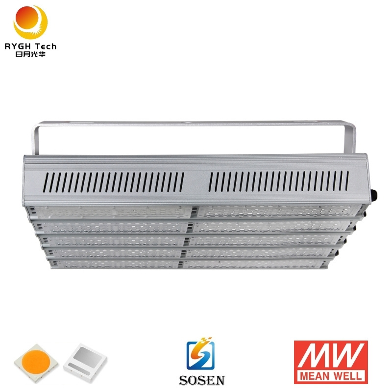 500w 65000lm 30 60 90 degree IP65 IK08 warehouse emergency battery pack motion sensor led linear high bay light