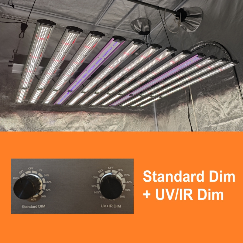 USA Thailand Vertical Farm 10 Bars Hanging Medical Plant Flowers High PPF PPFD 1000W LED Grow Light