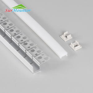 W3213 For Ceiling Light Bar Lighting Black Strips Channel Recessed Drywall Plaster Gypsum In Aluminium Led Profile