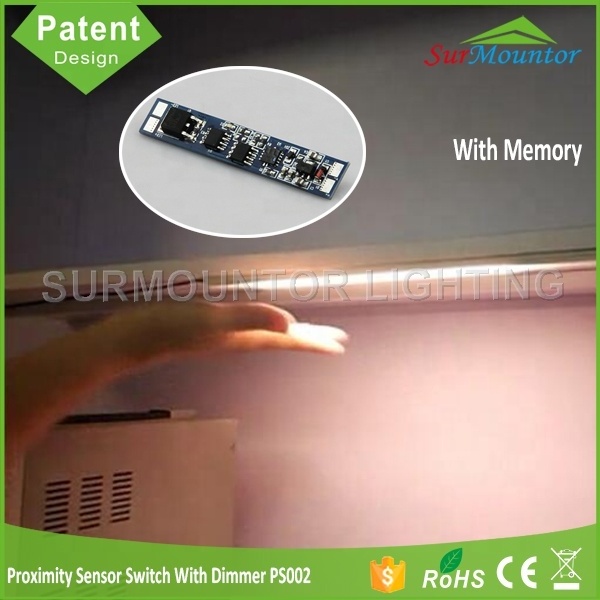 PS002 Hand Sweep Proximity Sensor Switch 12V/24VDC LED Light Hand Waving Ir Motion Sensor Switch