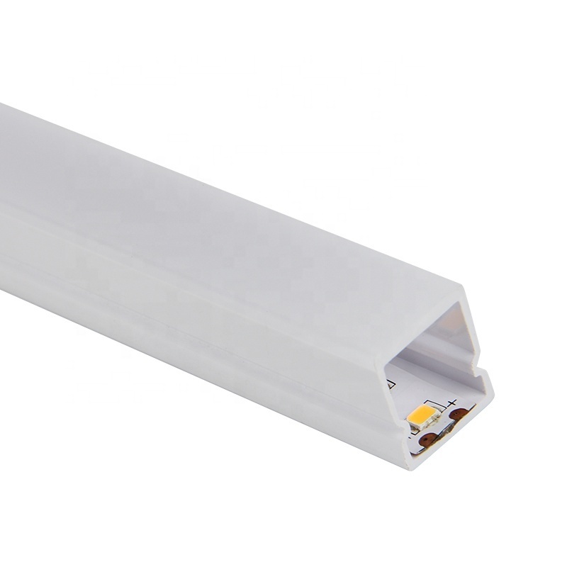 Waterproof PVC Profile For Led Strip light housing, Profile Led Strip Light Plastic Cover