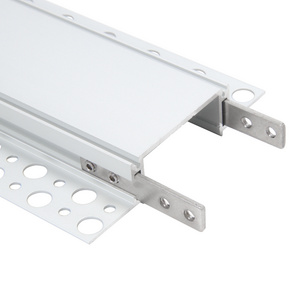 Trimmed Profile led linea light recessed led aluminum housing Gypsum Strip Led Profile