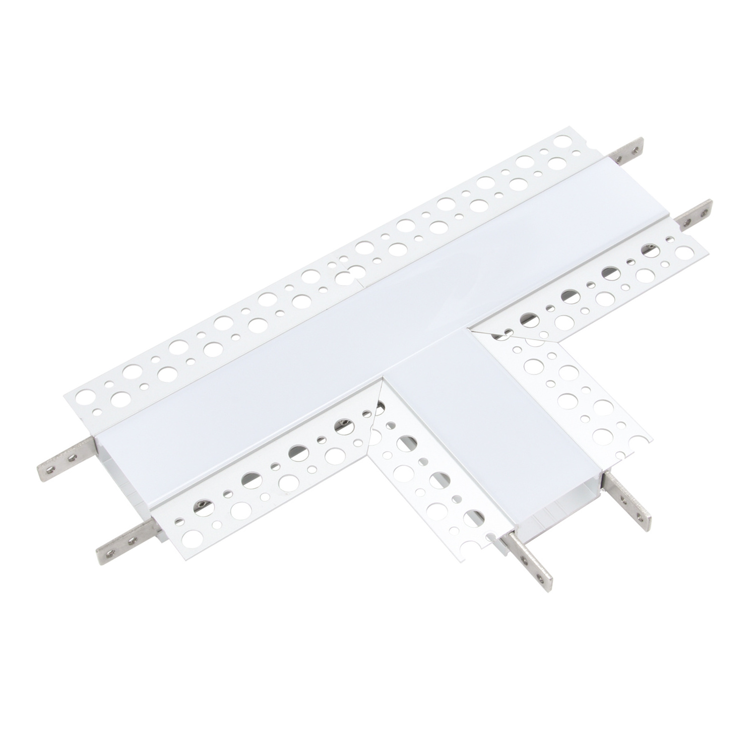 Trimmed Profile led linea light recessed led aluminum housing Gypsum Strip Led Profile